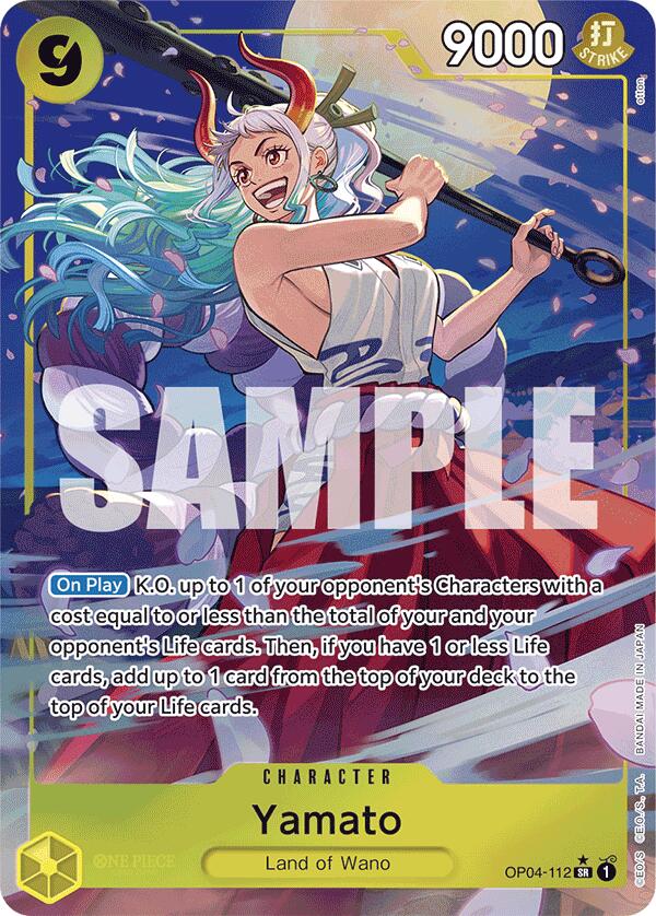 Yamato (OP04-112) (Alternate Art) [Premium Booster -The Best-] Bandai