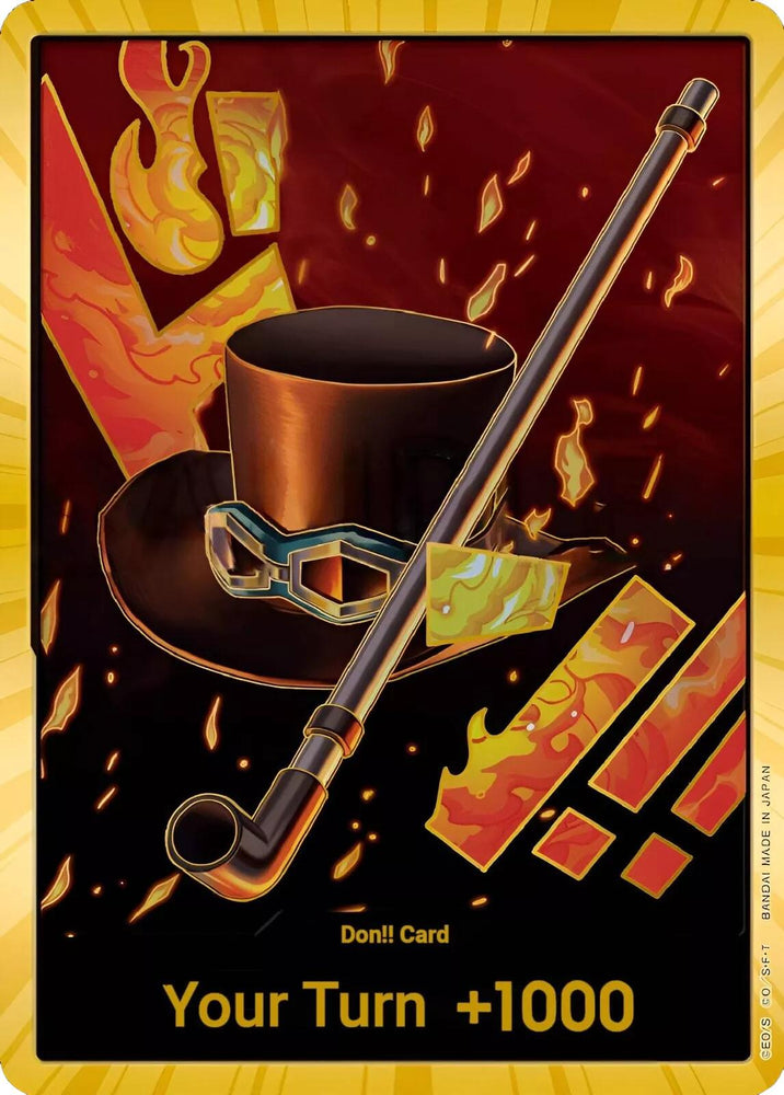 DON!! Card (Sabo) (Gold) [Premium Booster -The Best-] Bandai