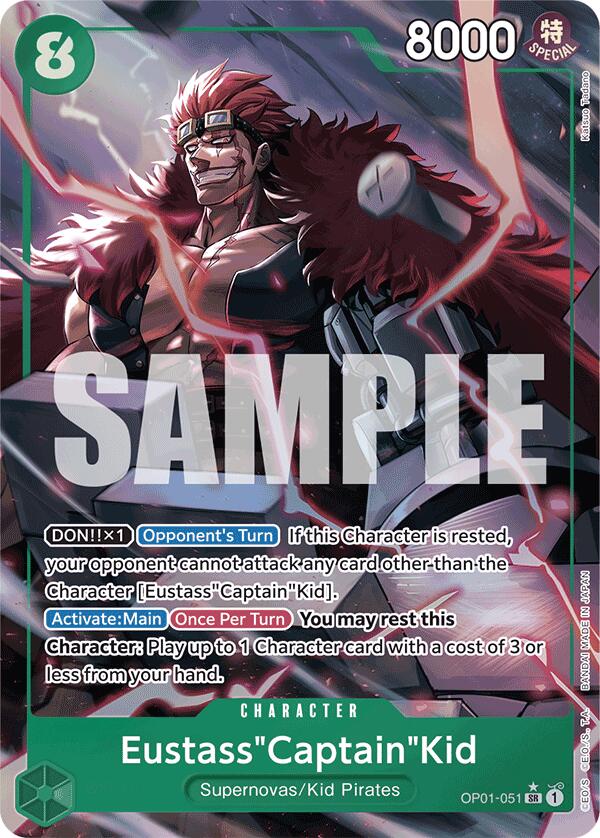 Eustass"Captain"Kid (OP01-051) (Full Art) [Premium Booster -The Best-] Bandai