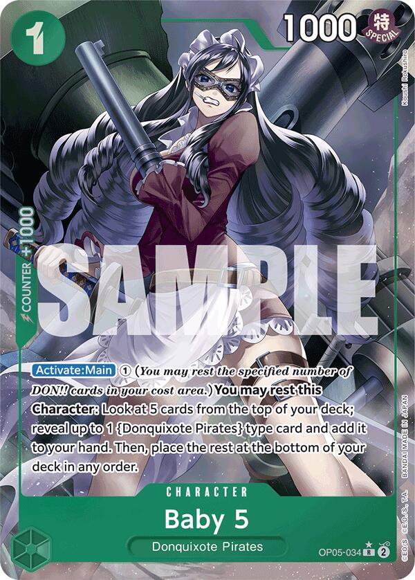 Baby 5 (OP05-034) (Full Art) [Premium Booster -The Best-] Bandai