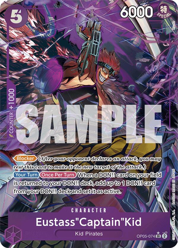 Eustass"Captain"Kid (OP05-074) (Alternate Art) [Premium Booster -The Best-] Bandai