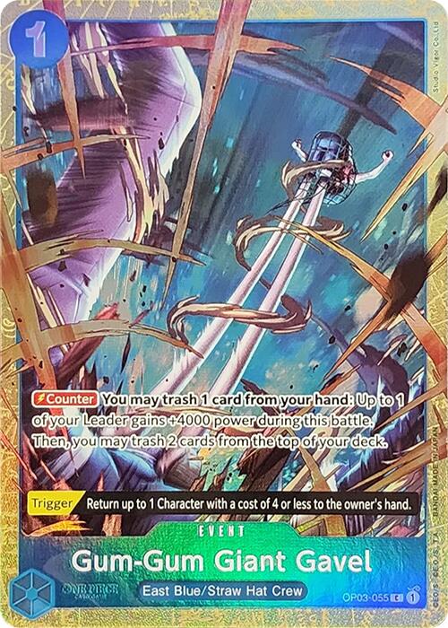 Gum-Gum Giant Gavel (Premium Card Collection -Best Selection Vol. 2-) [One Piece Promotion Cards] Bandai