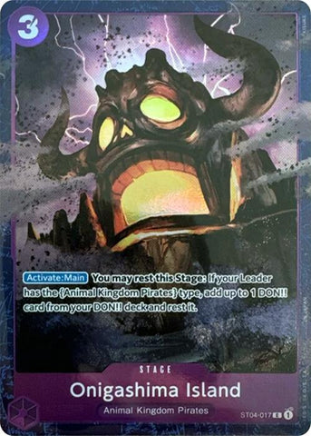 Onigashima Island (Premium Card Collection -Best Selection Vol. 2-) [One Piece Promotion Cards] Bandai