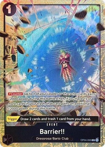 Barrier!! (Premium Card Collection -Best Selection Vol. 2-) [One Piece Promotion Cards] Bandai