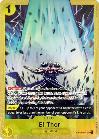 El Thor (Premium Card Collection -Best Selection Vol. 2-) [One Piece Promotion Cards] Bandai