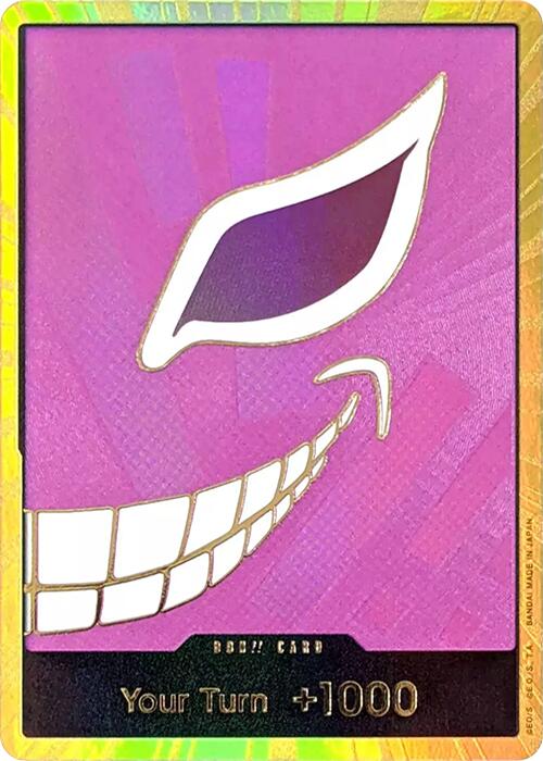 DON!! Card (Donquixote Doflamingo) (Gold) [Premium Booster -The Best-] Bandai