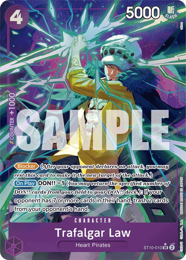 Trafalgar Law (ST10-010) (Alternate Art) [Premium Booster -The Best-] Bandai