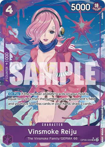 Vinsmoke Reiju (OP06-069) (Alternate Art) [Premium Booster -The Best-] Bandai