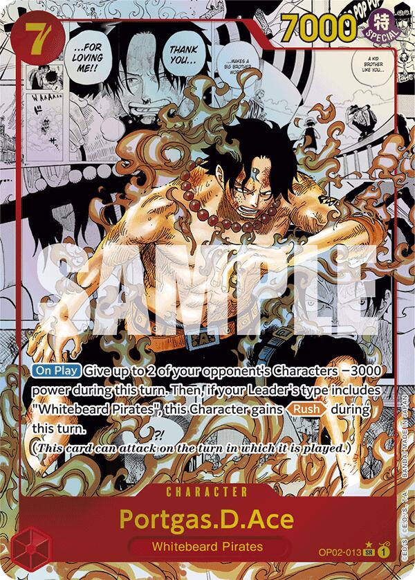Portgas.D.Ace (Manga) [Premium Booster -The Best-] Bandai