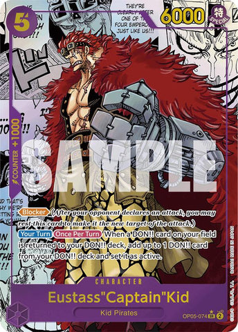 Eustass"Captain"Kid (OP05-074) (Manga) [Premium Booster -The Best-] Bandai