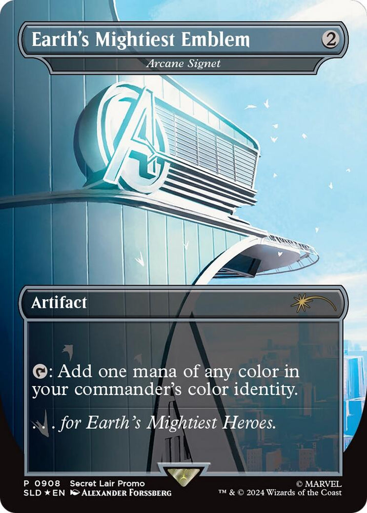 Earth's Mightiest Emblem - Arcane Signet [Secret Lair Drop Series]