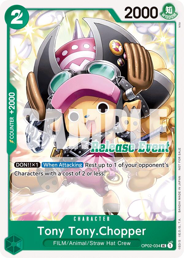 Tony Tony.Chopper (ST15 - ST20 Release Event Pack) [One Piece Promotion Cards] Bandai