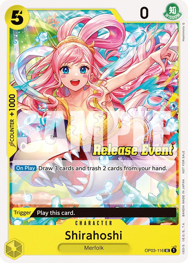 Shirahoshi (ST15 - ST20 Release Event Pack) [One Piece Promotion Cards] Bandai