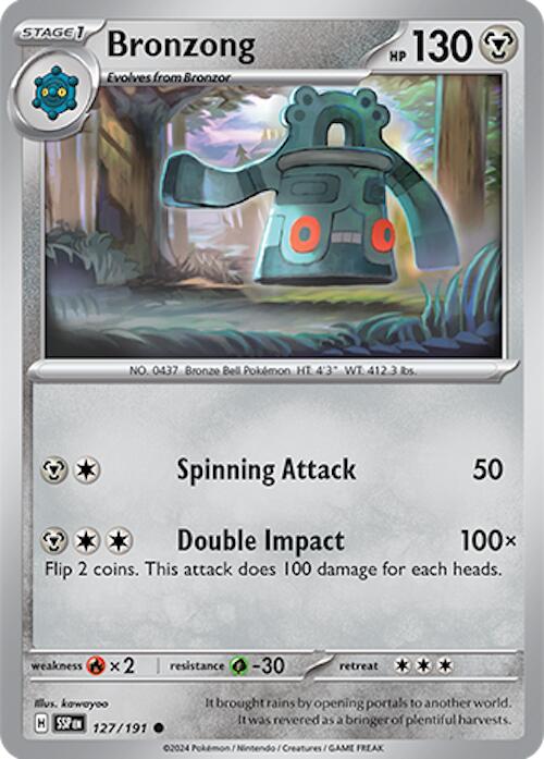 Bronzong (127/191) [Scarlet & Violet: Surging Sparks] Pokémon
