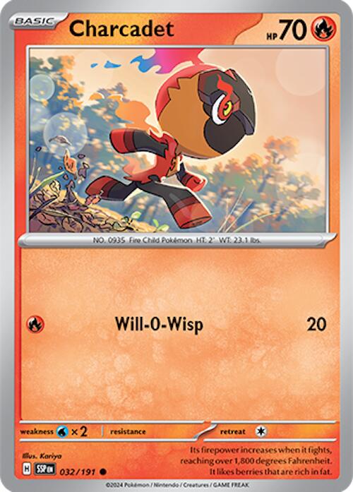 Charcadet (032/191) [Scarlet & Violet: Surging Sparks] Pokémon