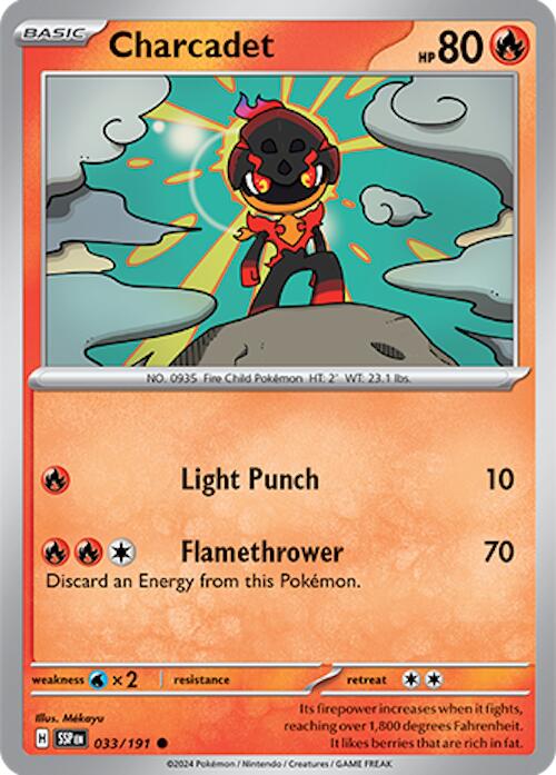 Charcadet (033/191) [Scarlet & Violet: Surging Sparks] Pokémon