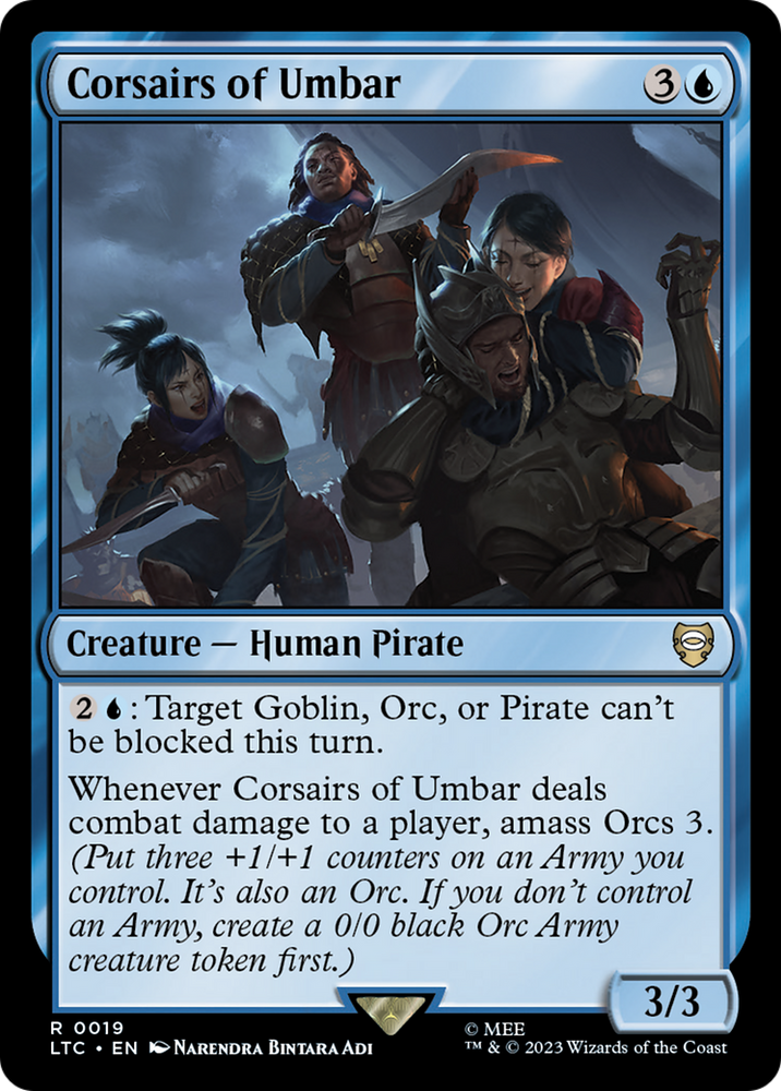 Corsairs of Umbar [The Lord of the Rings: Tales of Middle-Earth Commander] Magic: The Gathering