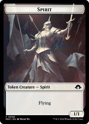 Eldrazi Spawn // Spirit (0008) Double-Sided Token [Modern Horizons 3 Tokens] Magic: The Gathering