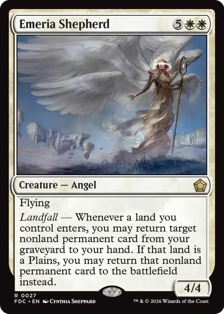Emeria Shepherd [Foundations Commander] Magic: The Gathering