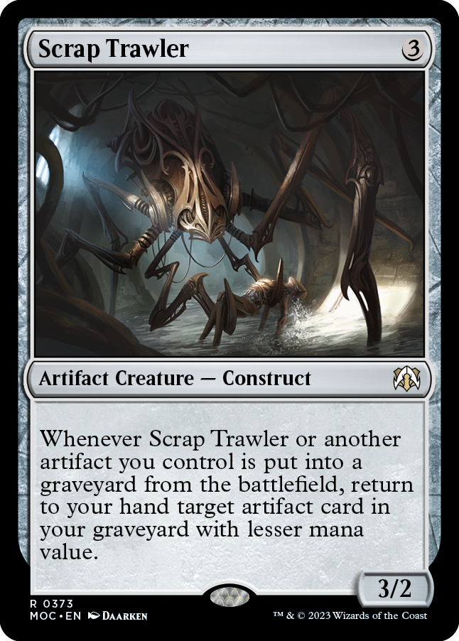Scrap Trawler [March of the Machine Commander] Magic: The Gathering