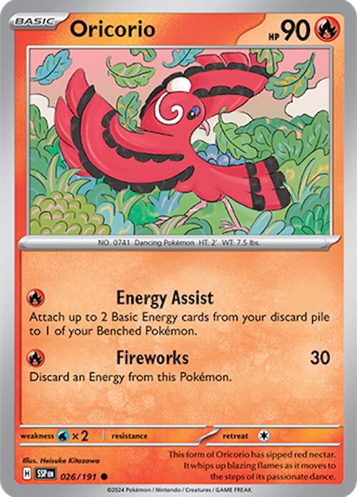 Oricorio (026/191) [Scarlet & Violet: Surging Sparks] Pokémon