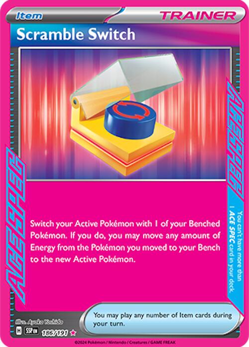 Scramble Switch (186/191) [Scarlet & Violet: Surging Sparks] Pokémon