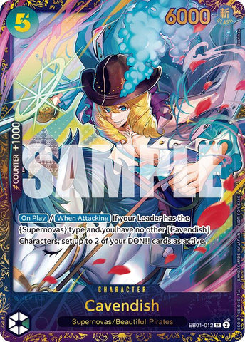Cavendish (Treasure Cup 2024) [One Piece Promotion Cards] Bandai