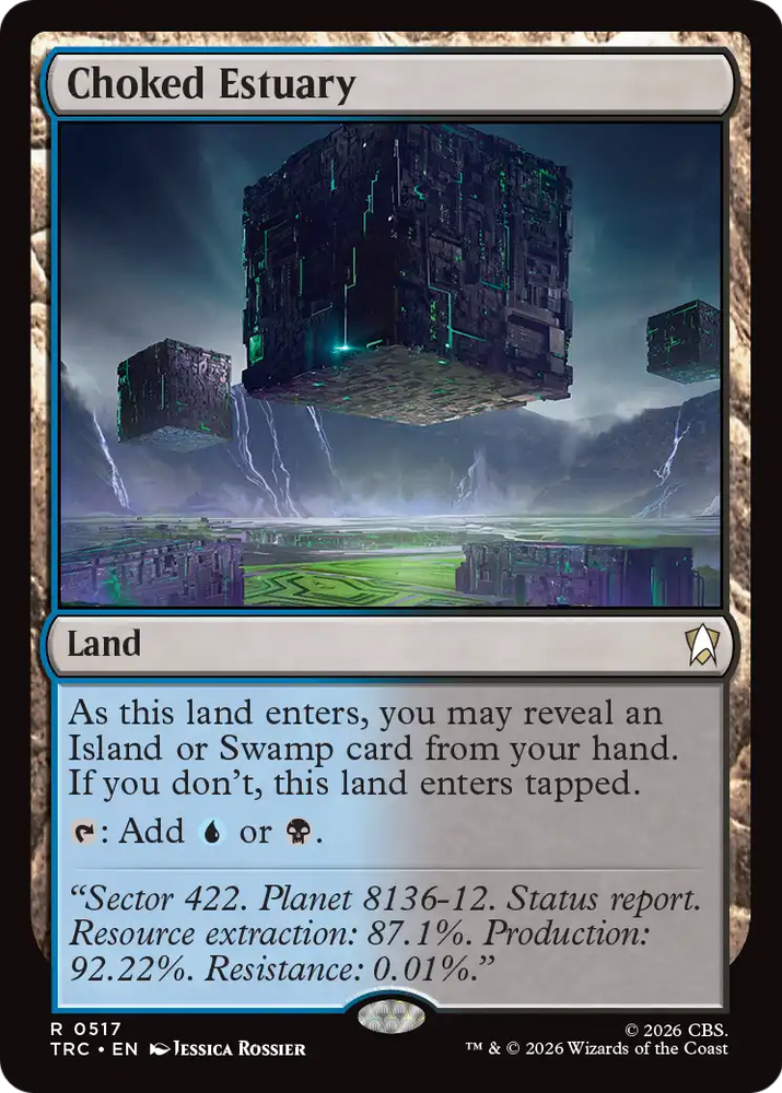 Choked Estuary [Star Trek Commander] Magic: The Gathering