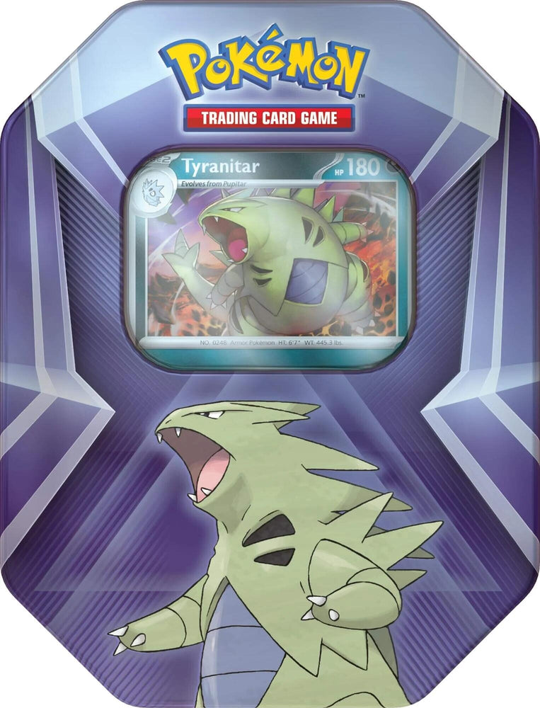 Triple Whammy Tin (Tyranitar) Pokémon