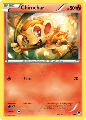 Chimchar (15/135) [Black & White: Plasma Storm] Pokémon