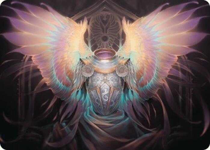 Celestial Armor Art Card (2/54) [Foundations Art Series] Magic: The Gathering