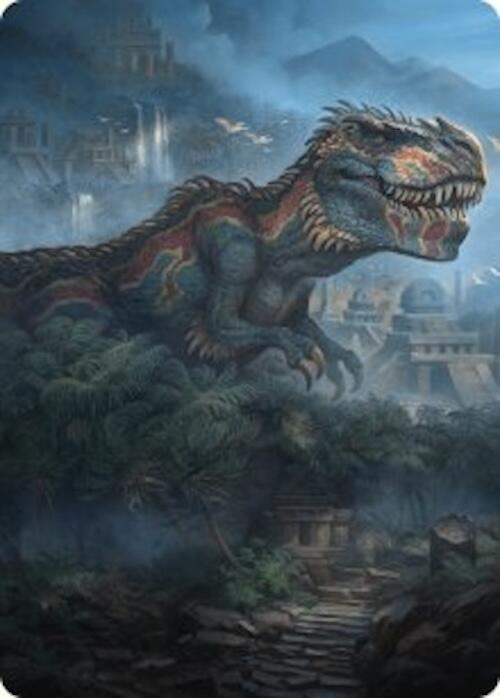 Ghalta, Primal Hunger Art Card (41/54) [Foundations Art Series] Magic: The Gathering