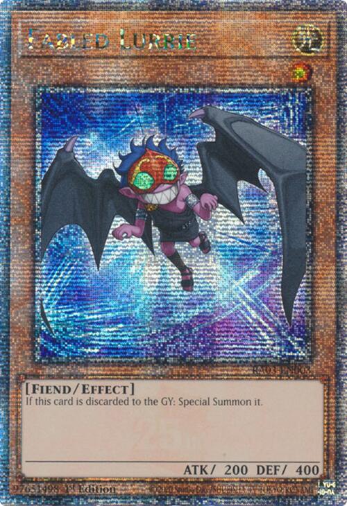 Fabled Lurrie (Quarter Century Secret Rare) [RA03-EN003] Quarter Century Secret Rare Yu-Gi-Oh!