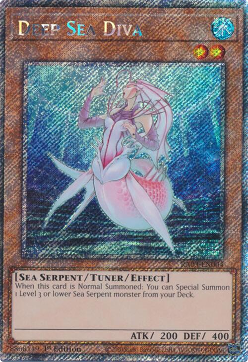 Deep Sea Diva (Platinum Secret Rare) [RA03-EN004] Platinum Secret Rare Yu-Gi-Oh!