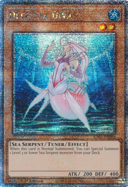 Deep Sea Diva (Quarter Century Secret Rare) [RA03-EN004] Quarter Century Secret Rare Yu-Gi-Oh!