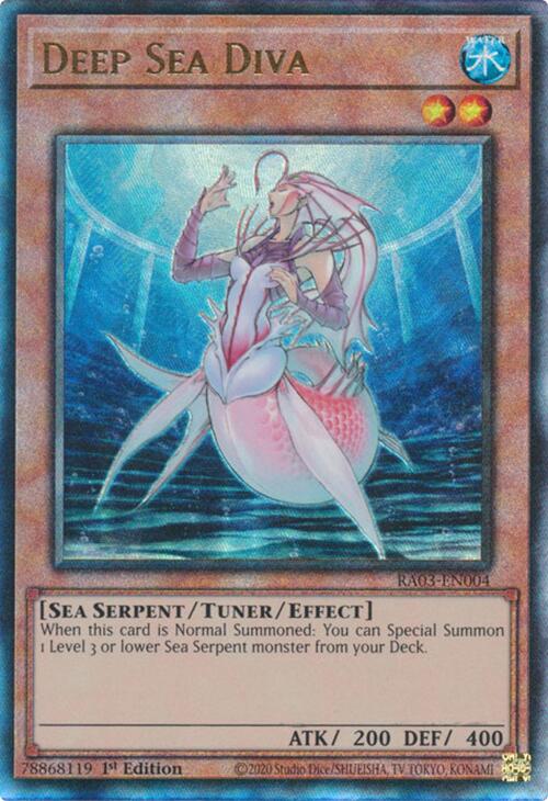 Deep Sea Diva (UTR) [RA03-EN004] Prismatic Ultimate Rare Yu-Gi-Oh!