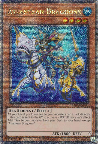 Atlantean Dragoons (Quarter Century Secret Rare) [RA03-EN006] Quarter Century Secret Rare Yu-Gi-Oh!
