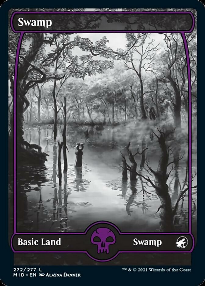 Swamp (272) [Innistrad: Midnight Hunt] Magic: The Gathering