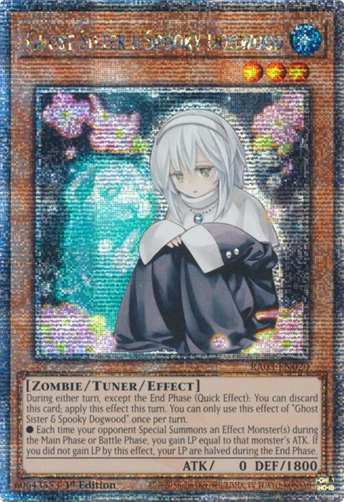 Ghost Sister & Spooky Dogwood (Quarter Century Secret Rare) [RA03-EN020] Quarter Century Secret Rare Yu-Gi-Oh!