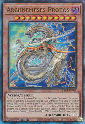 Archnemeses Protos (UTR) [RA03-EN023] Prismatic Ultimate Rare Yu-Gi-Oh!