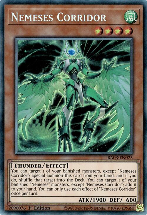 Nemeses Corridor (CR) [RA03-EN025] Prismatic Collector's Rare Yu-Gi-Oh!