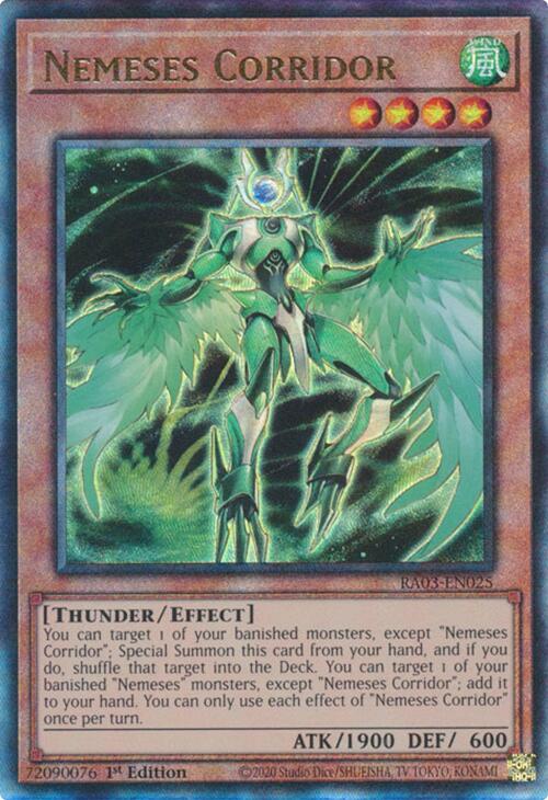 Nemeses Corridor (UTR) [RA03-EN025] Prismatic Ultimate Rare Yu-Gi-Oh!