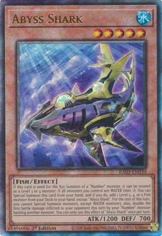 Abyss Shark (UTR) [RA03-EN030] Prismatic Ultimate Rare Yu-Gi-Oh!