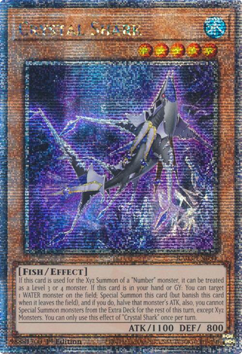 Crystal Shark (Quarter Century Secret Rare) [RA03-EN031] Quarter Century Secret Rare Yu-Gi-Oh!