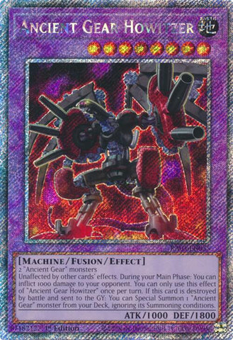 Ancient Gear Howitzer (Platinum Secret Rare) [RA03-EN035] Platinum Secret Rare Yu-Gi-Oh!