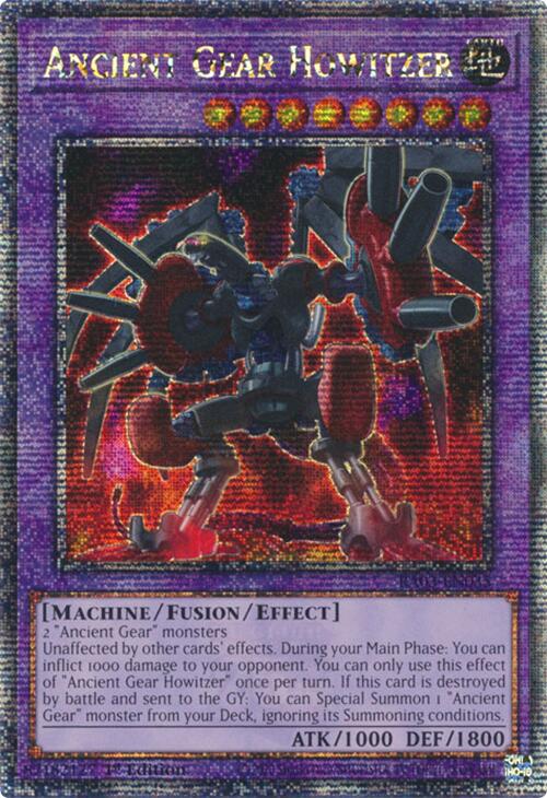 Ancient Gear Howitzer (Quarter Century Secret Rare) [RA03-EN035] Quarter Century Secret Rare Yu-Gi-Oh!