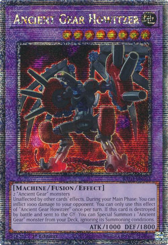 Ancient Gear Howitzer (Quarter Century Secret Rare) [RA03-EN035] Quarter Century Secret Rare Yu-Gi-Oh!