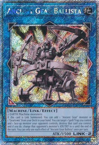 Ancient Gear Ballista (Platinum Secret Rare) [RA03-EN046] Platinum Secret Rare Yu-Gi-Oh!