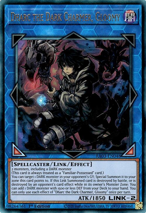 Dharc the Dark Charmer, Gloomy (UTR) [RA03-EN048] Prismatic Ultimate Rare Yu-Gi-Oh!