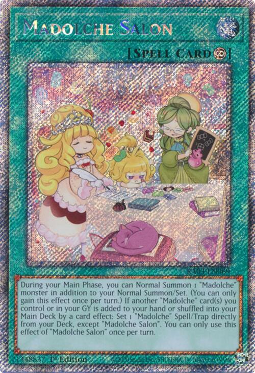 Madolche Salon (Platinum Secret Rare) [RA03-EN069] Platinum Secret Rare Yu-Gi-Oh!